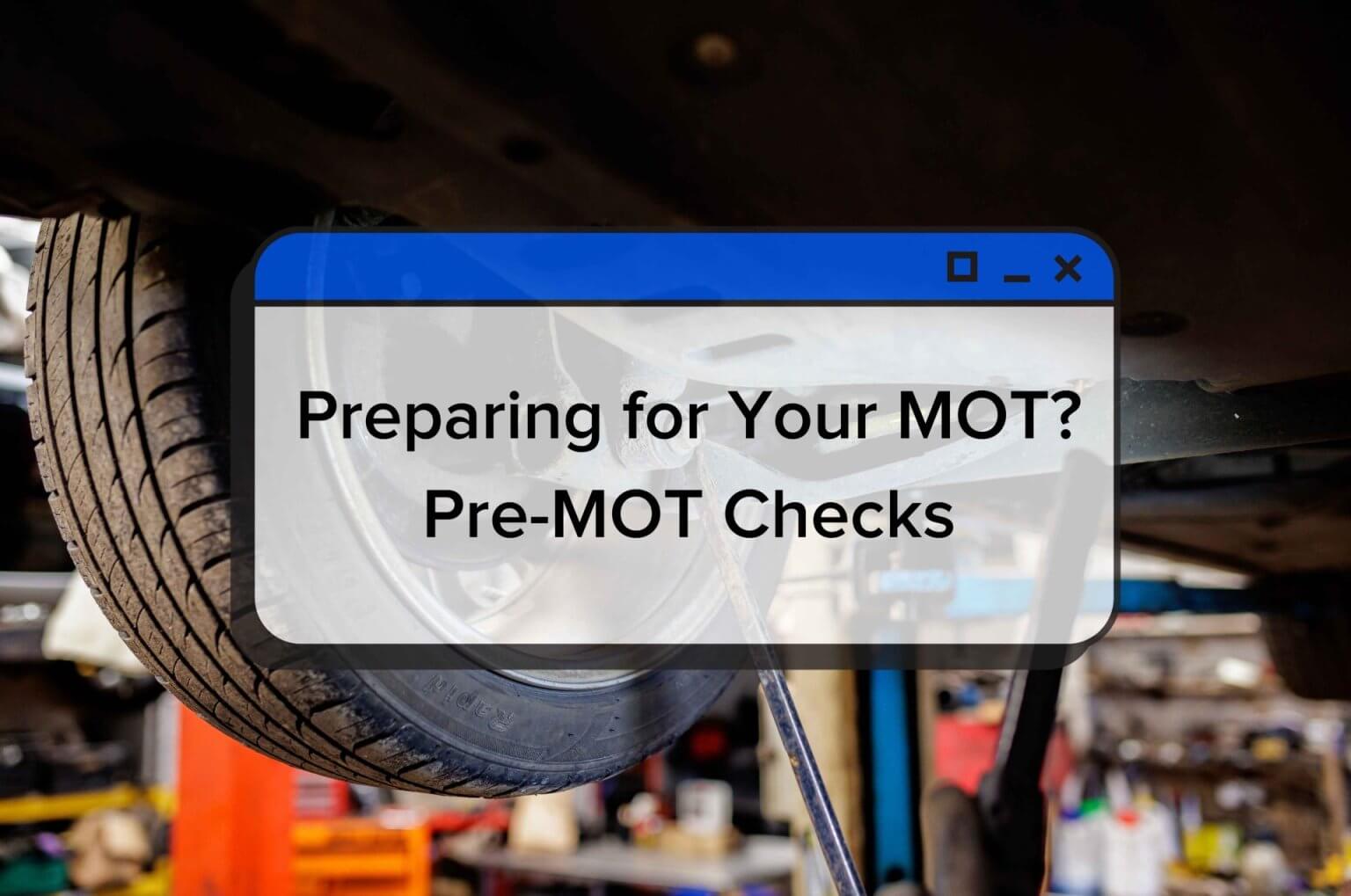 What's Checked During an MOT? - ClickMechanic Blog